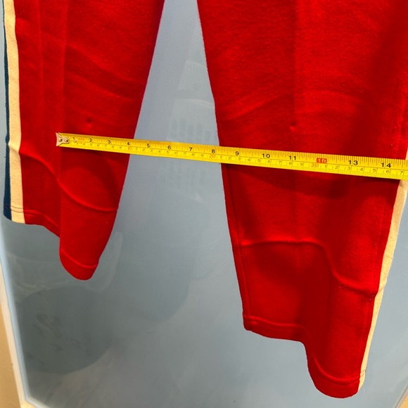 Vintage 1980s IZOD LACOSTE Red White & Blue USA Sweatpants - Picture 9 of 10